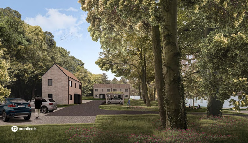 Winnall Flats Block B - CGI
